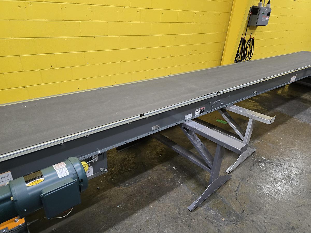 Intelligrated Slider Bed Belt Conveyor 30.5" x 39' NEW (#504)