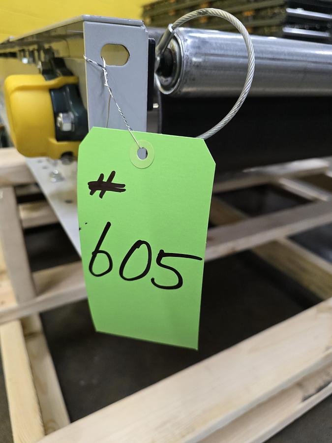 Used Hytrol Slider Bed Belt Conveyor 54" x 10' (#605)