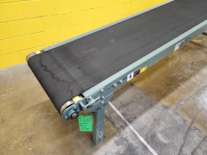 Used Hytrol TA Slider Bed Belt Conveyor 26" x 11' (#135)