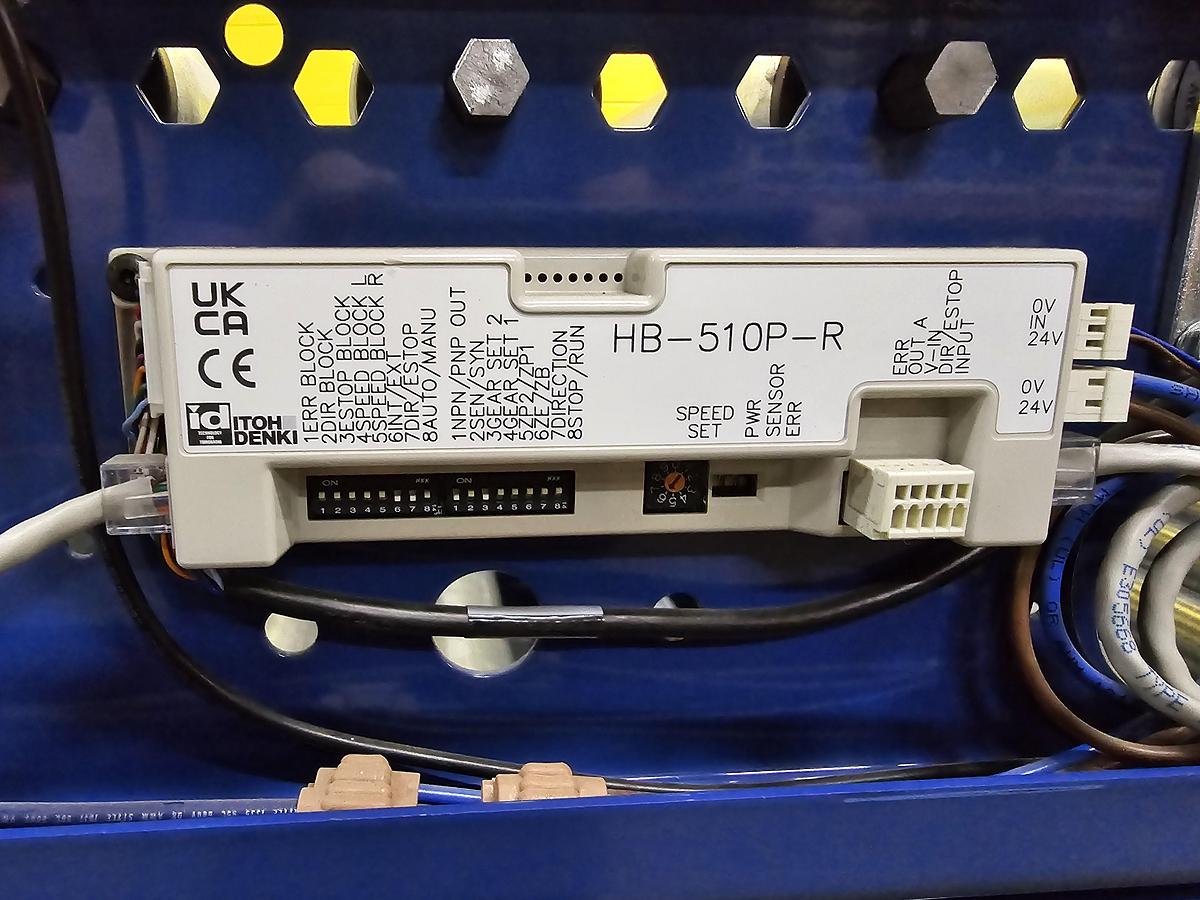 Used MHS TGW Itoh Denki 22" MDR Zero Pressure Accumulation Roller Conveyor 280' (#267)