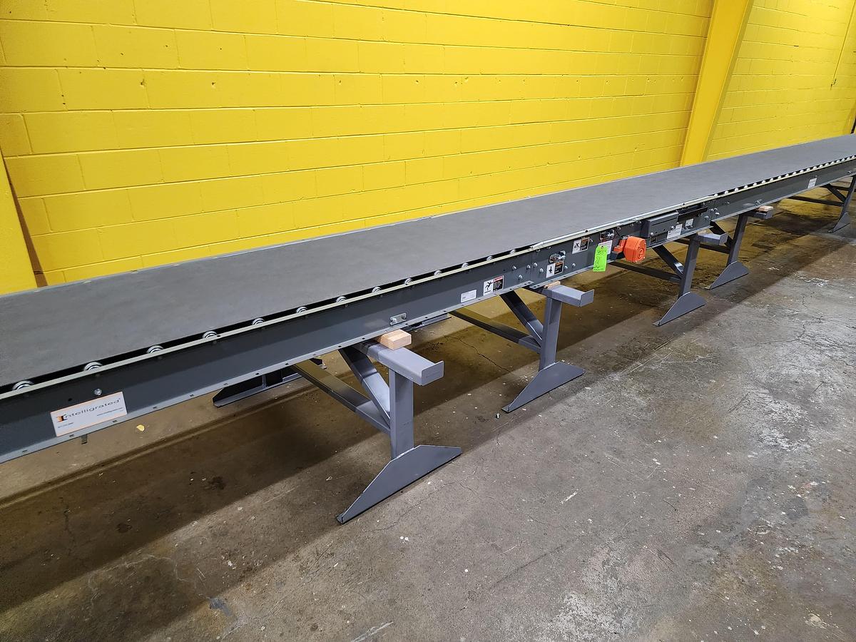 Intelligrated Slider Bed Belt Conveyor 30.5" x 93' NEW (#40)