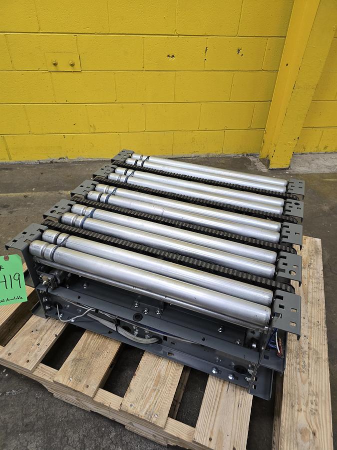 Used 2023 Intelligrated Zero Pressure MDR 710 Roller Conveyor RH DIVERT (#293)