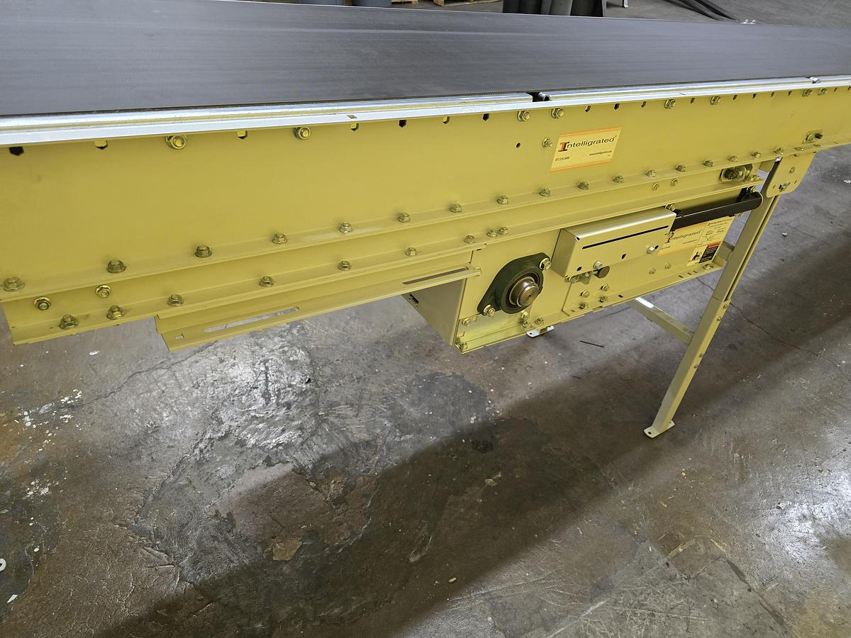Used Intelligrated Roller Bed Incline / Decline Belt Conveyor 30.5" x 39'4" (#346)