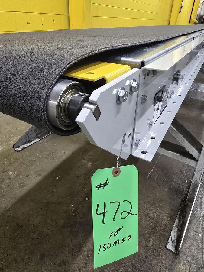 Used Hytrol Slider Bed Belt Conveyor 24" x 37' (#472)
