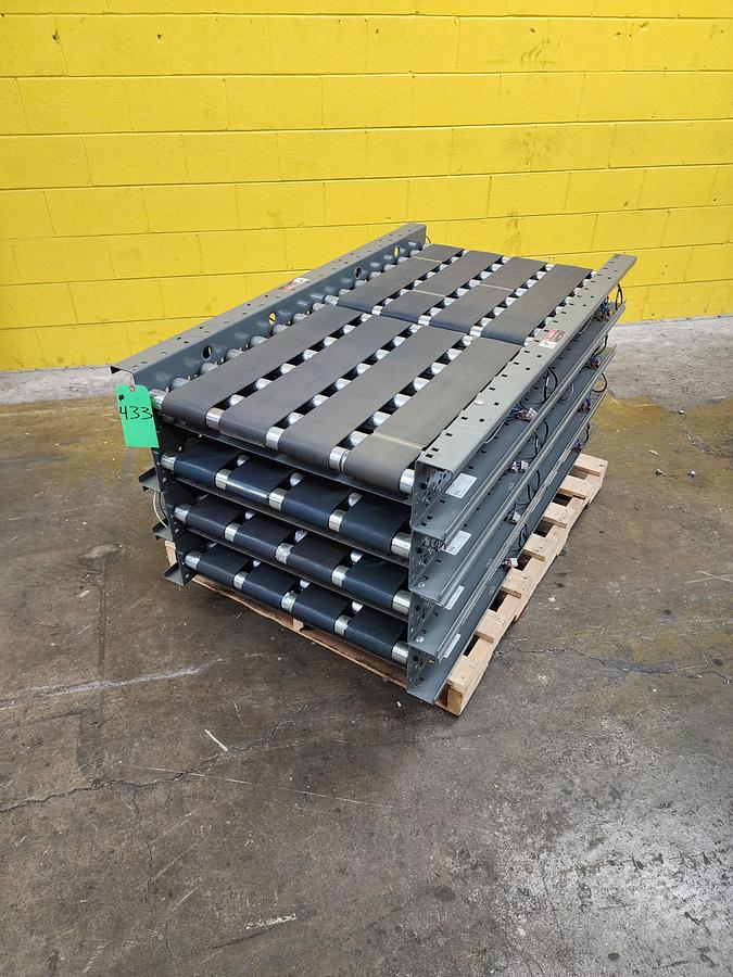Used Intelligrated MDR Zero Pressure Accumulation Belted Zone Conveyor 28" x 20' (#433)