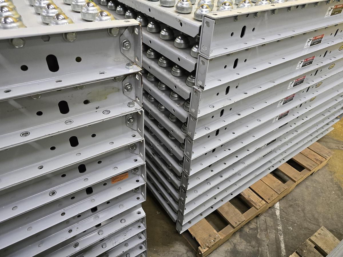 Used Hytrol Roller Ball Transfer Table Conveyor 30" x 63" (#566)