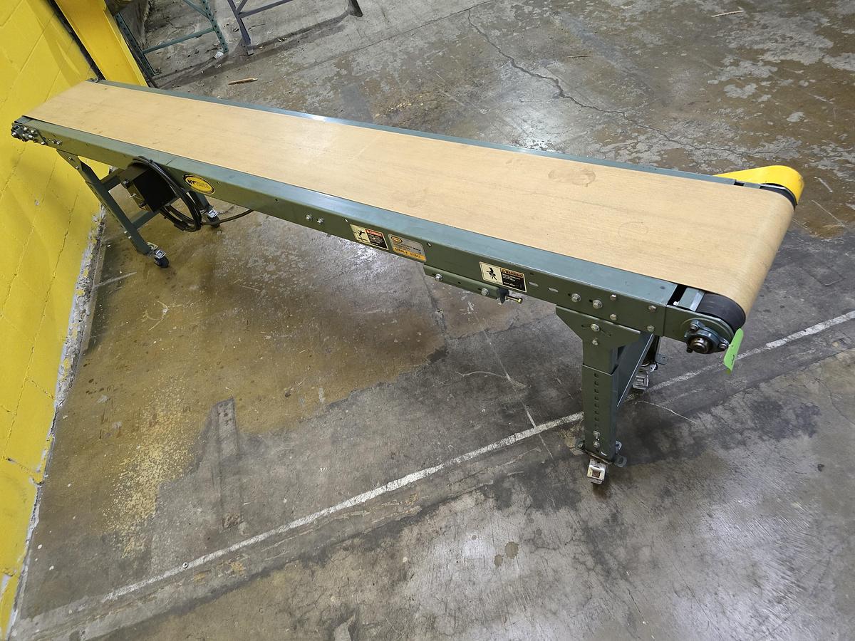 Used Hytrol TA Slider Bed Belt Conveyor 20" x 10' (#619)