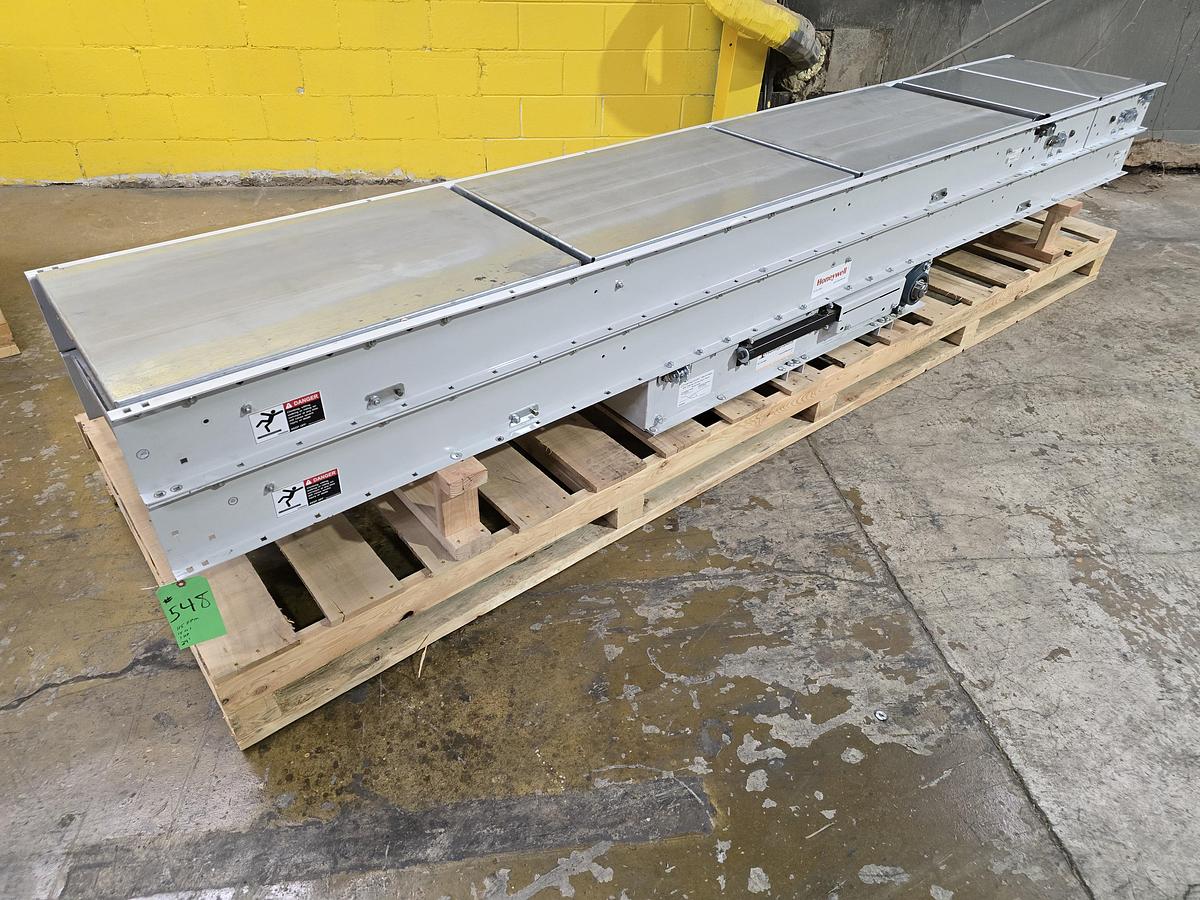 Used Intelligrated Slider Bed Belt Conveyor 24.5" x 24' (#548)