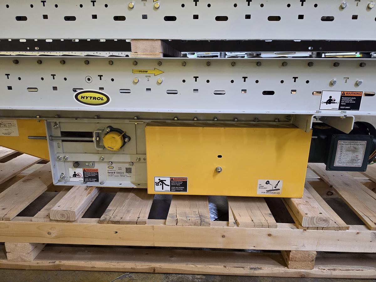 Used Hytrol ABLR Live Roller Conveyor 30" x 44' (#671)