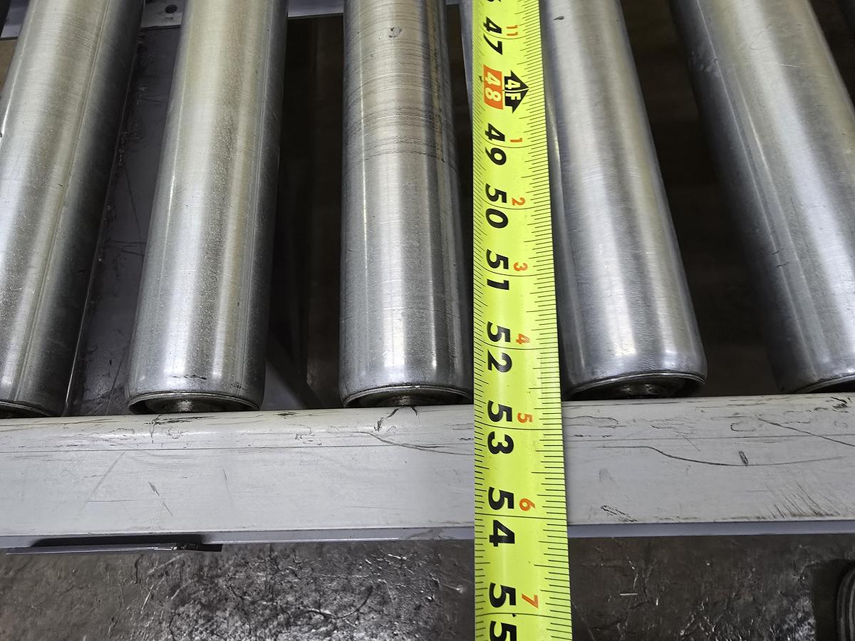 Used Hytrol ABEZ Zero Pressure Accumulation Roller Conveyor 54" x 99' (#598)
