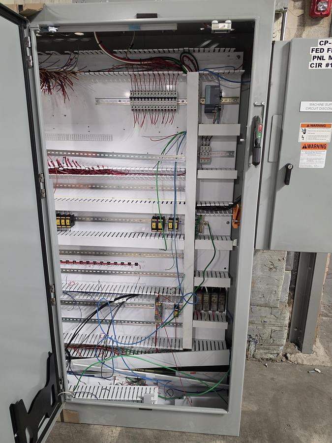 Used Hoffman Enclosures Inc. 300 AMP 2 Door Electrical Panel (#717)