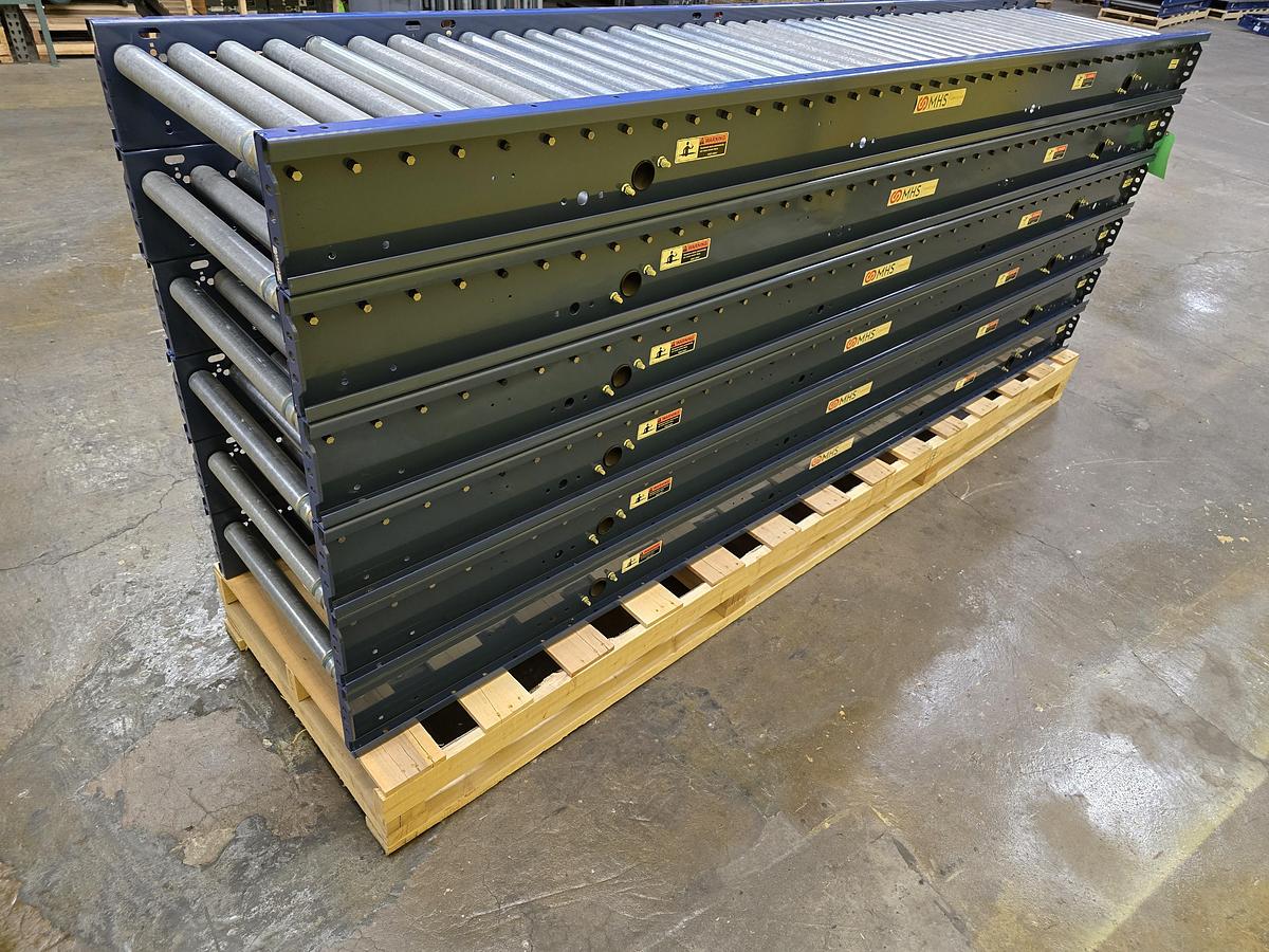Used MHS TGW Itoh Denki 22" MDR Zero Pressure Accumulation Roller Conveyor 280' (#267)
