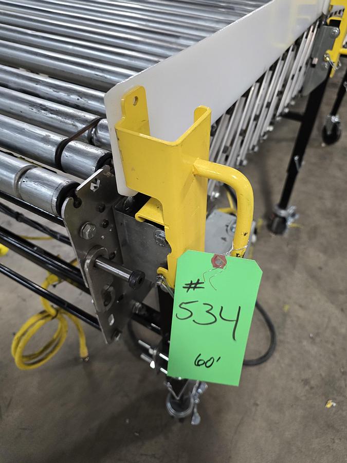 Used 2023 ConveyX Flexible Conveyor 30"x60' Zero pressure Accumulation FX14A30603A5ZV1 (#534)