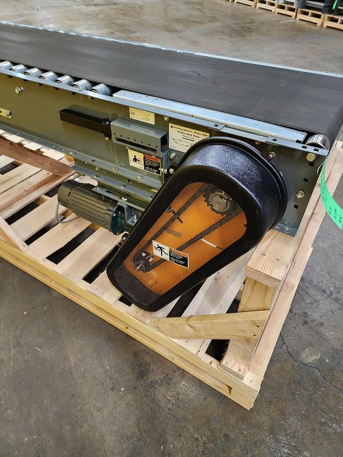 Used 2023 Intelligrated Roller Bed Belt Conveyor 30.5" x 7'6" (#374)