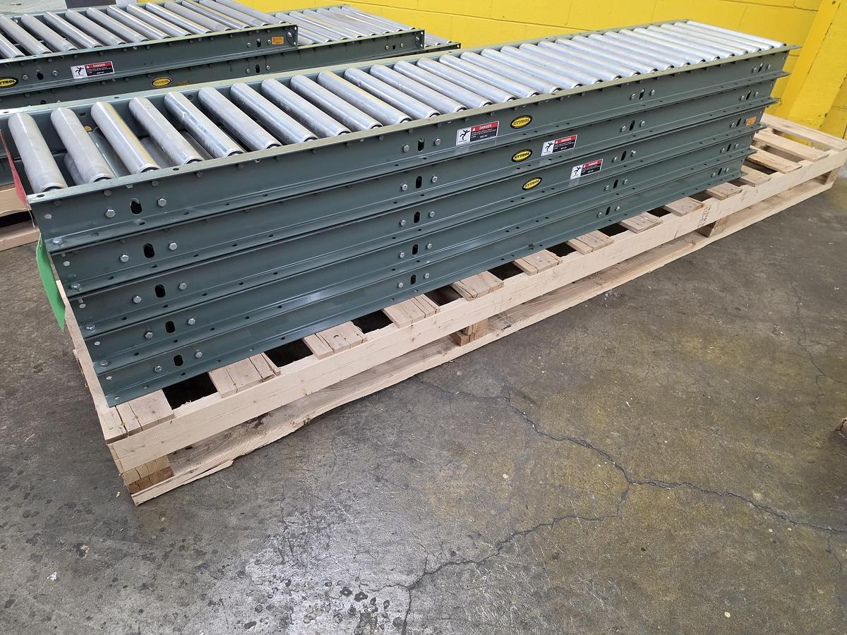 Used 18" x 37'6" Hytrol Gravity Conveyor (#257)