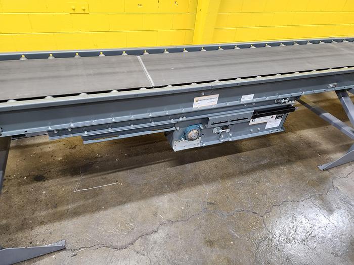 Used Intelligrated Roller Bed Belt Conveyor 24.5" x 21' (#120-123)