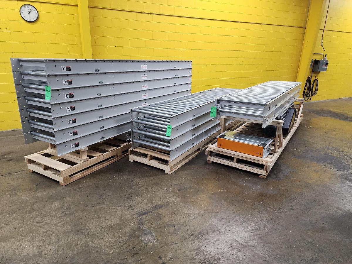 Used 2023 Intelligrated Roller Bed Belt Conveyor 30.5" x 159' (#356)
