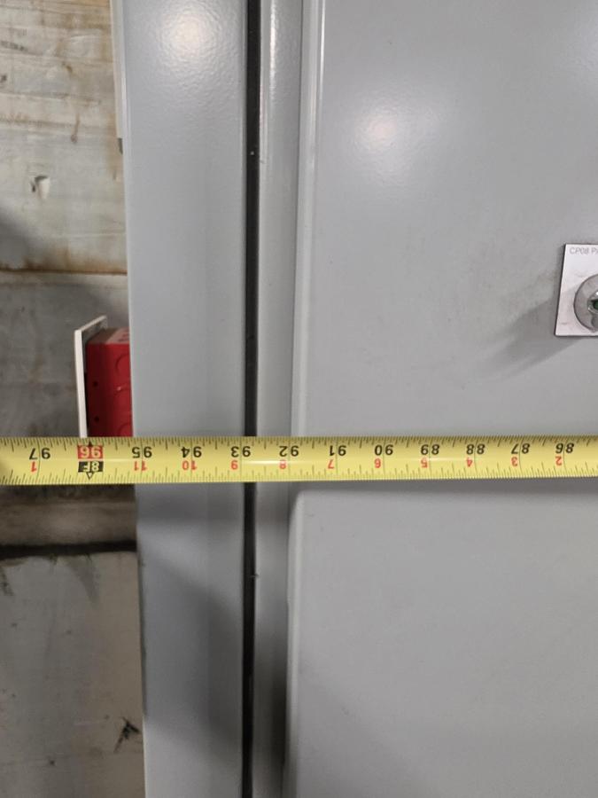 Used Hoffman Enclosures Inc. 300 AMP 2 Door Electrical Panel (#717)