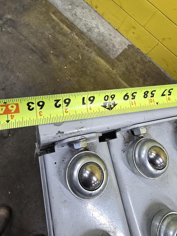 Used Hytrol Roller Ball Transfer Table Conveyor 30" x 42" (#565)