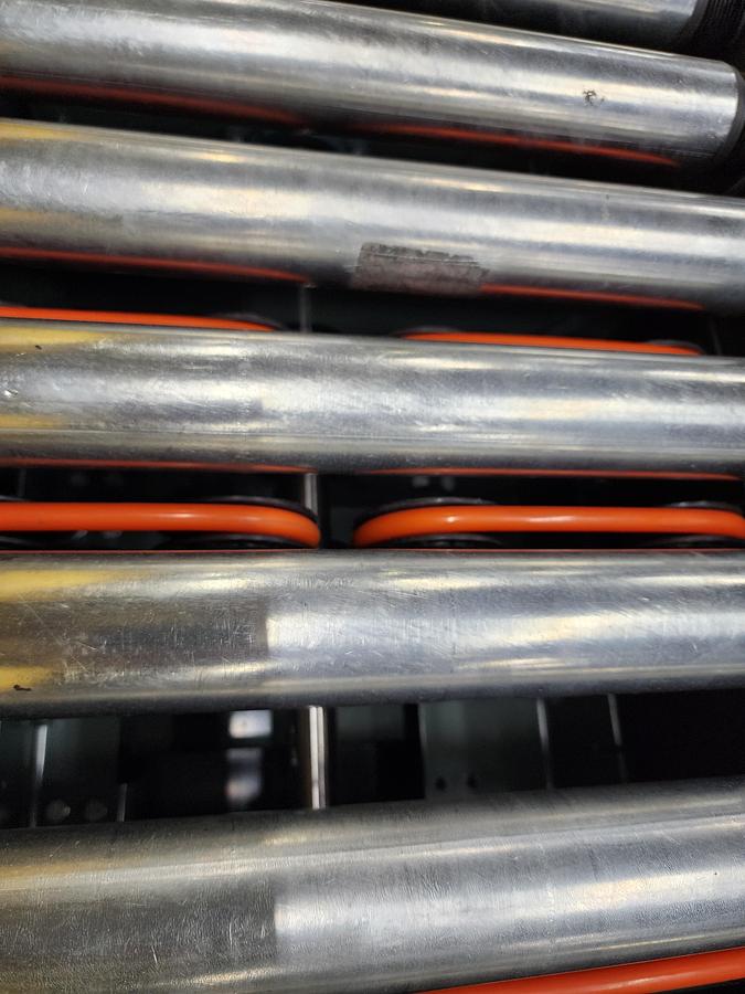 Used Hytrol 190E24EZ 24 volt 90 Degree Pop Up Divert Transfer Conveyor (#232)