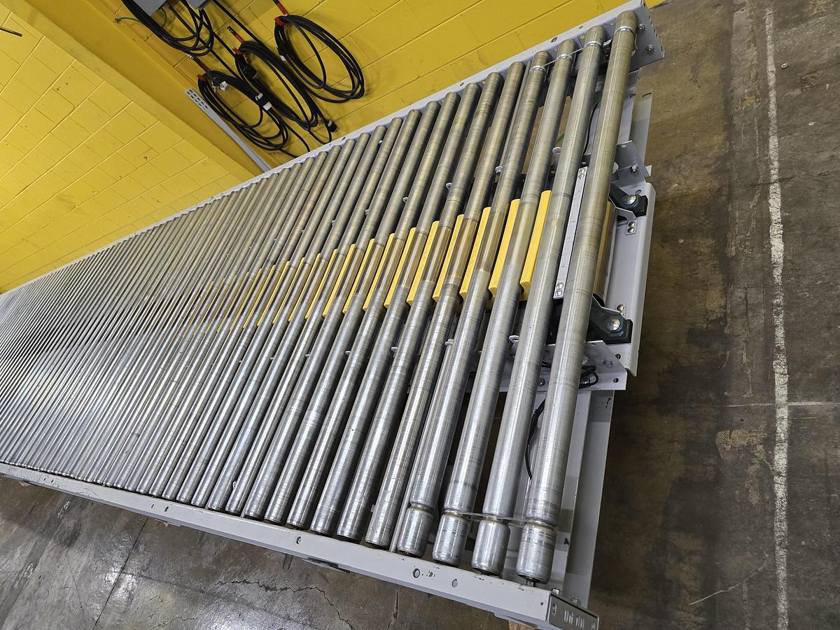 Used Hytrol ABEZ Zero Pressure Accumulation Roller Conveyor 54" x 99' (#597)
