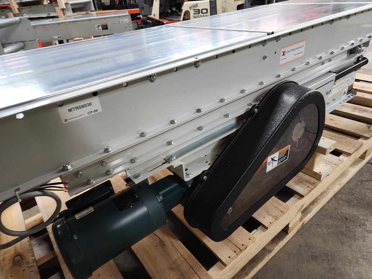 Used Intelligrated Slider Bed Belt Conveyor 30.5" x 39'4" (#345)