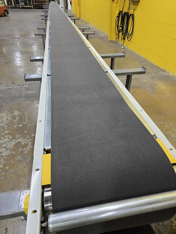 Used Hytrol Slider Bed Belt Conveyor 24" x 55' (#471)