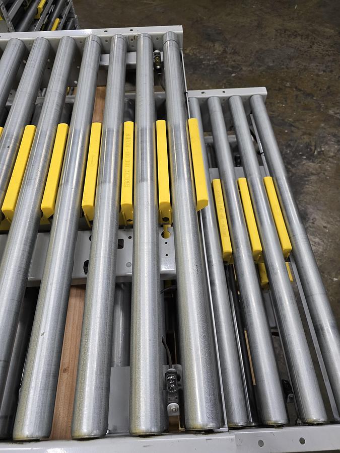 Used Hytrol ABEZ Zero Pressure Accumulation Roller Conveyor 42" x 99' (#584)