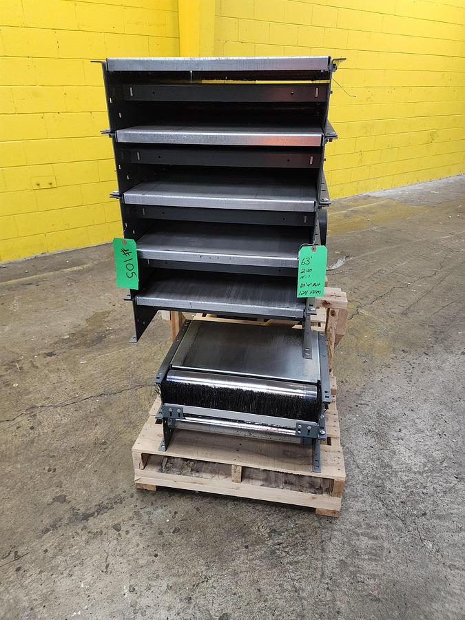 Used Intelligrated Slider Bed Belt Conveyor 24.5" x 63' (#105)