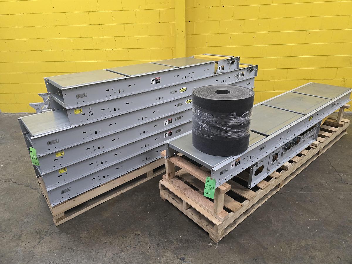 Used Hytrol Slider Bed Belt Conveyor 24" x 66' (#634)