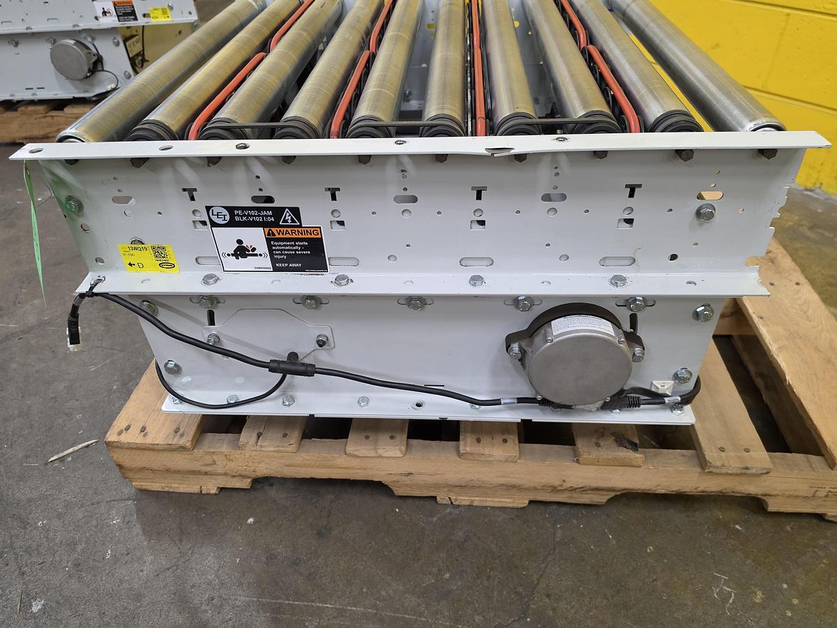Used Hytrol 190E24EZ 24 volt 90 Degree Pop Up Divert Transfer Conveyor (#696)