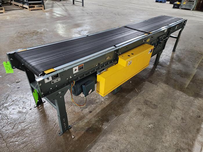 Used Hytrol Gapper Belt Conveyor 24" x 12' (#28)
