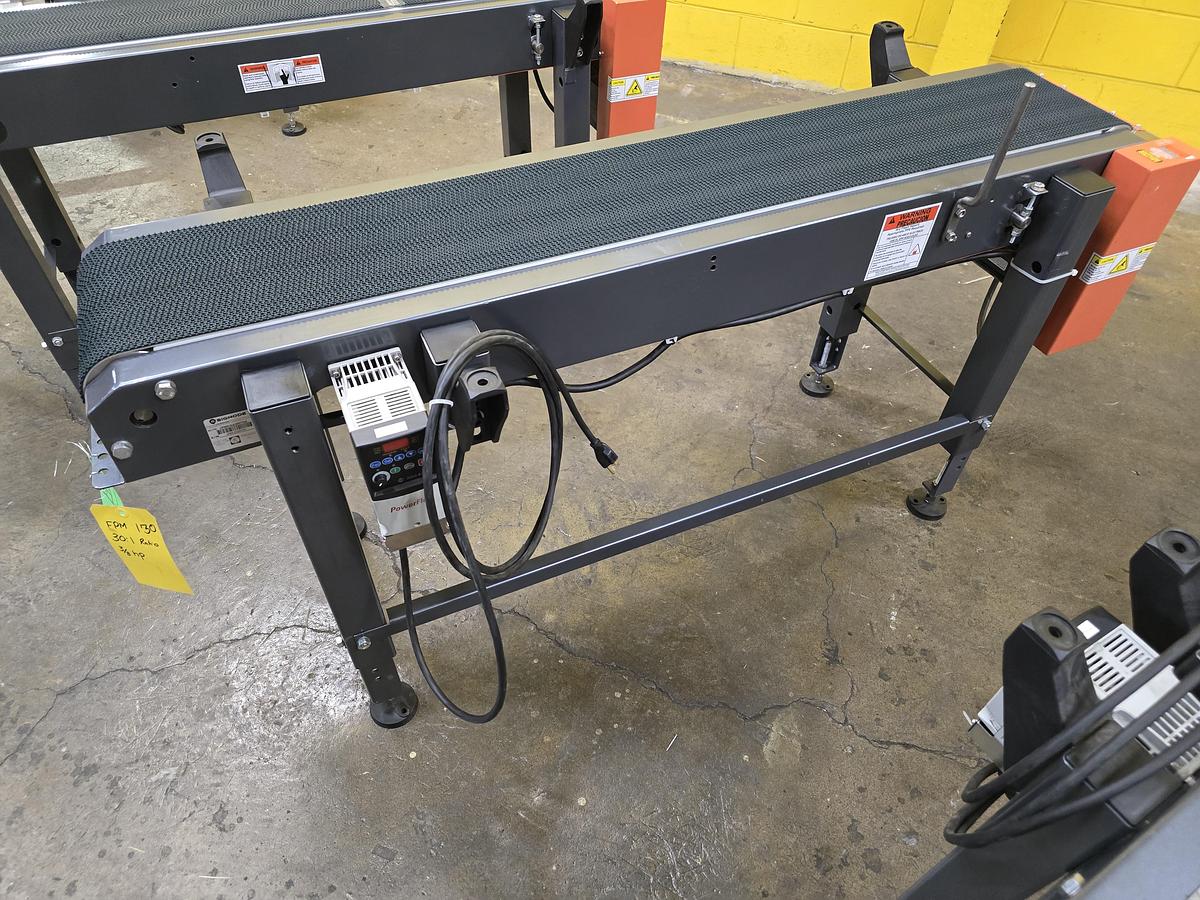 Used Signode Slider Bed Belt Conveyor 12" x 5' (#541)