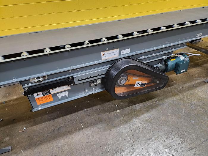 Used Intelligrated Roller Bed Belt Conveyor 24.5" x 21' (#130-134)