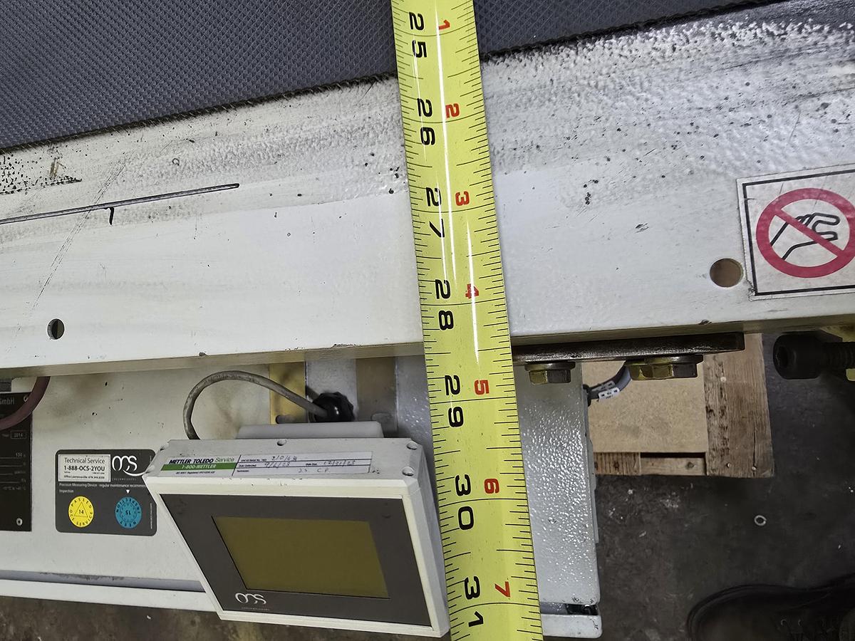 Used OCS Checkweigher EC 132# Max Conveyor Scale (#445)