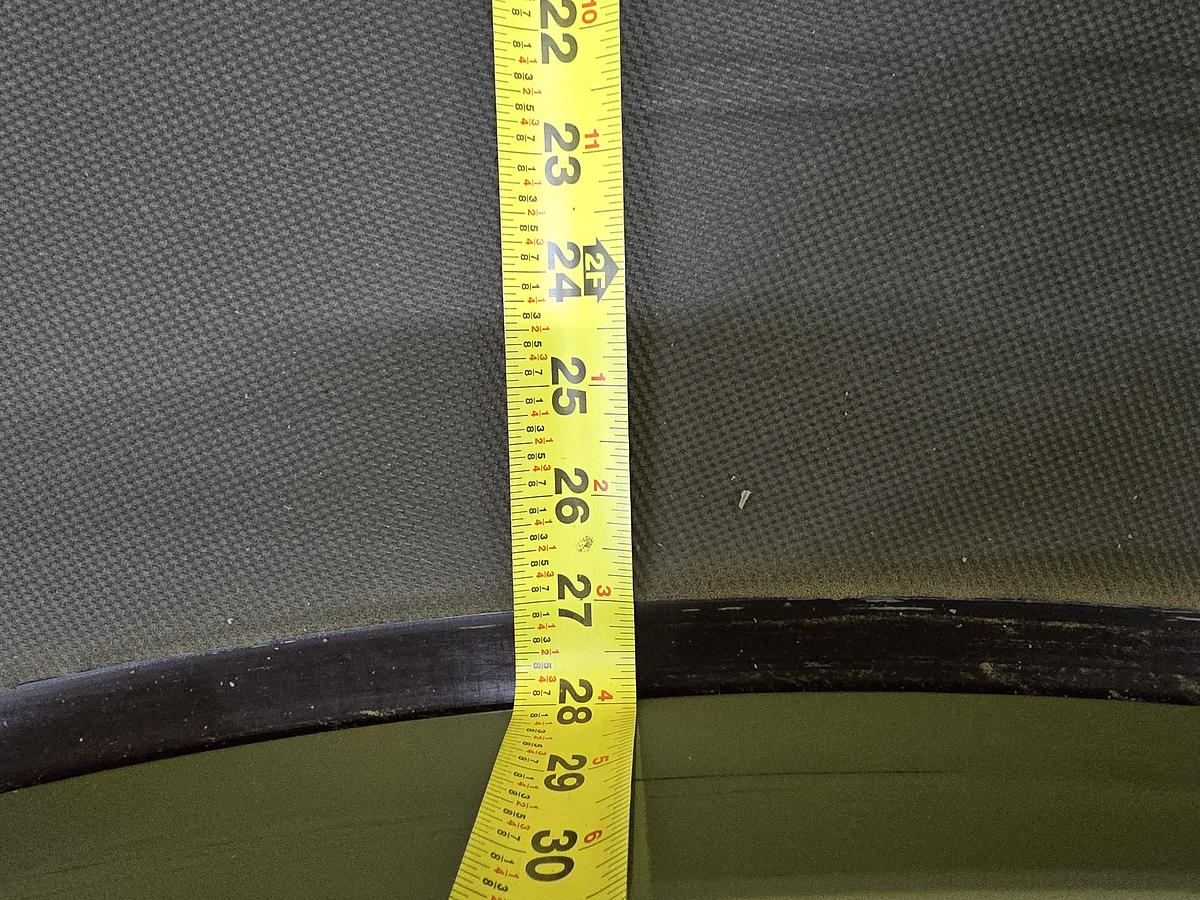 Used Transnorm 90 Degree Belted Curve Conveyor TS1500/140  27" Belt, 36" IR (#404)