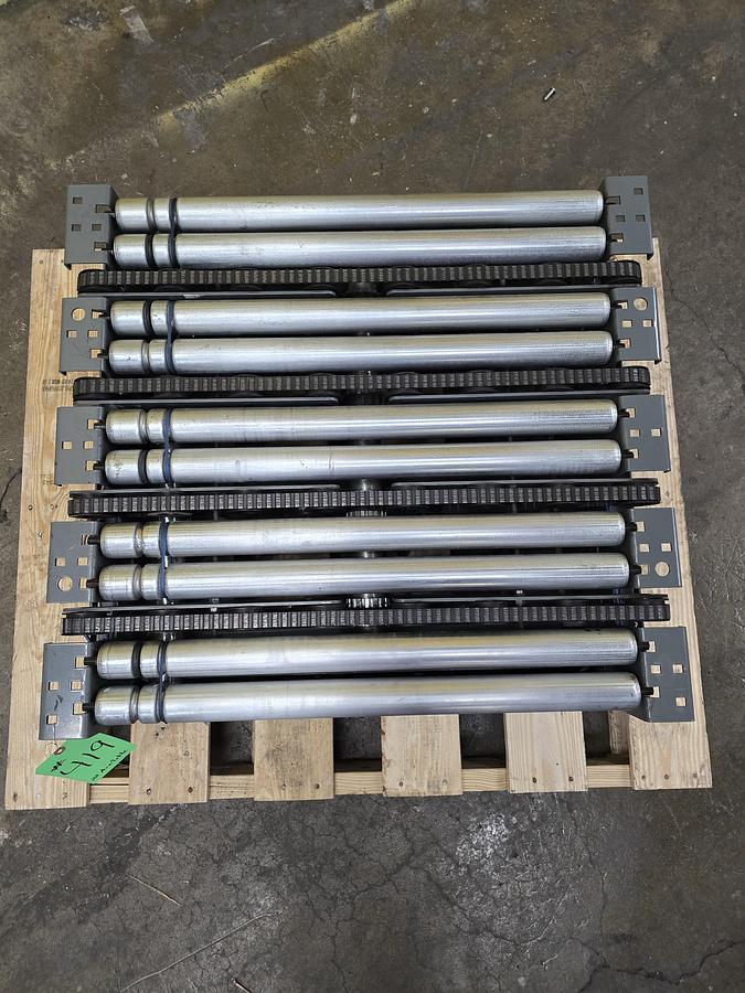 Used 2023 Intelligrated Zero Pressure MDR 710 Roller Conveyor RH DIVERT (#293)