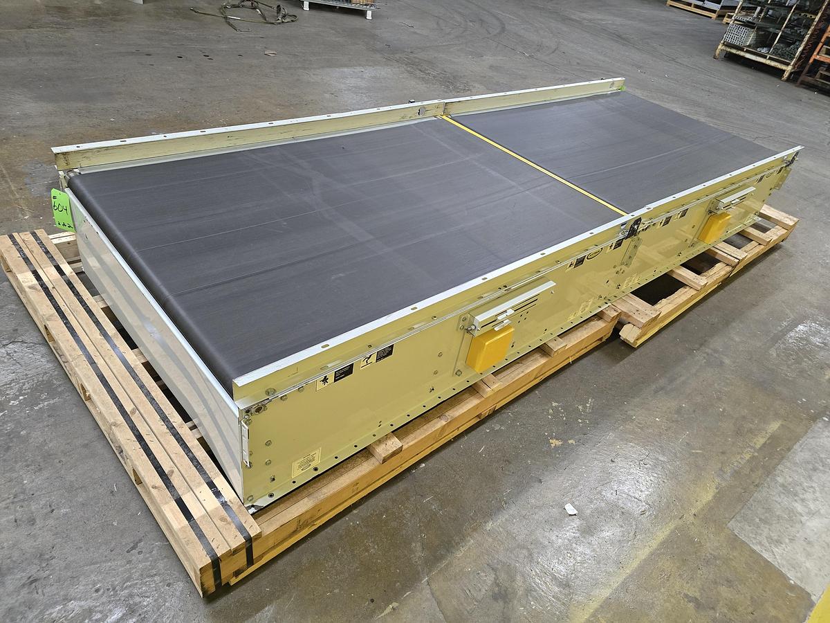 Used 2022 Hytrol 2 Stage GAPPER Slider Bed Belt Conveyor 54" x 12'6" (#604)