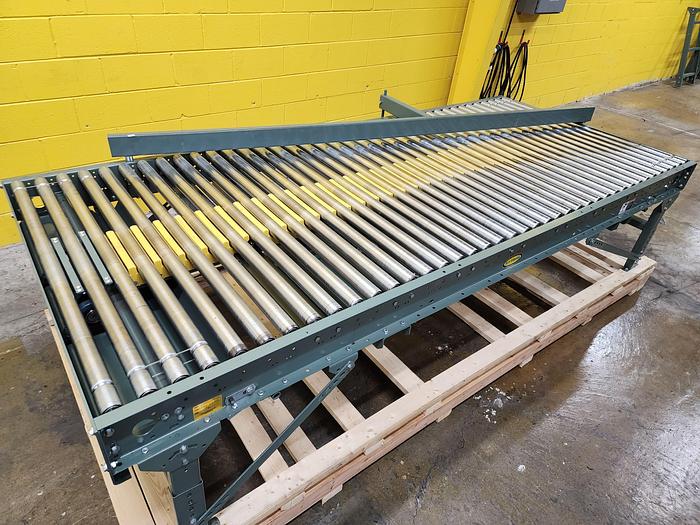 Used Hytrol ABLR Roller Bed Conveyor Merge Table (#220)