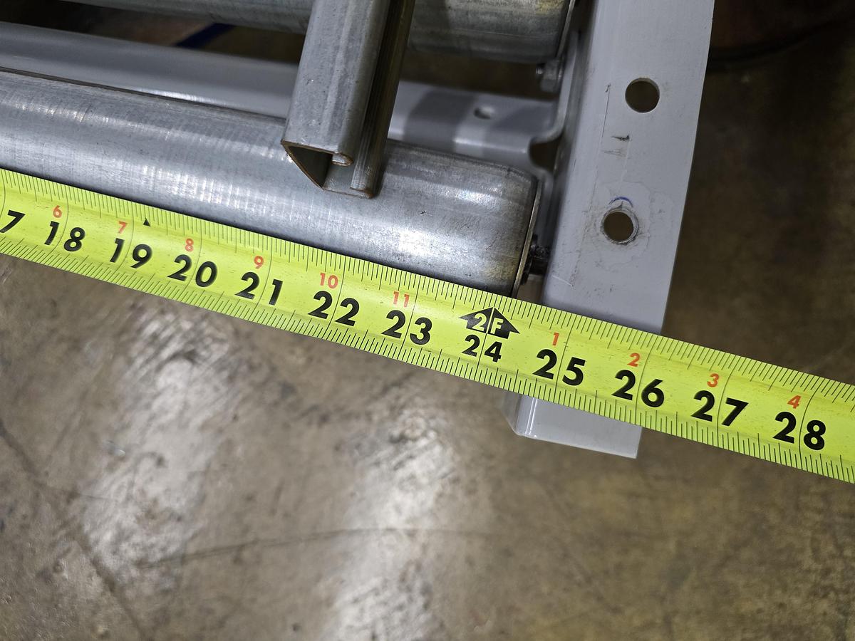 Used Hytrol 190E24EZC 24 volt Zero Pressure Accumulation Conveyor 90 Degree Curve 26" (#639)