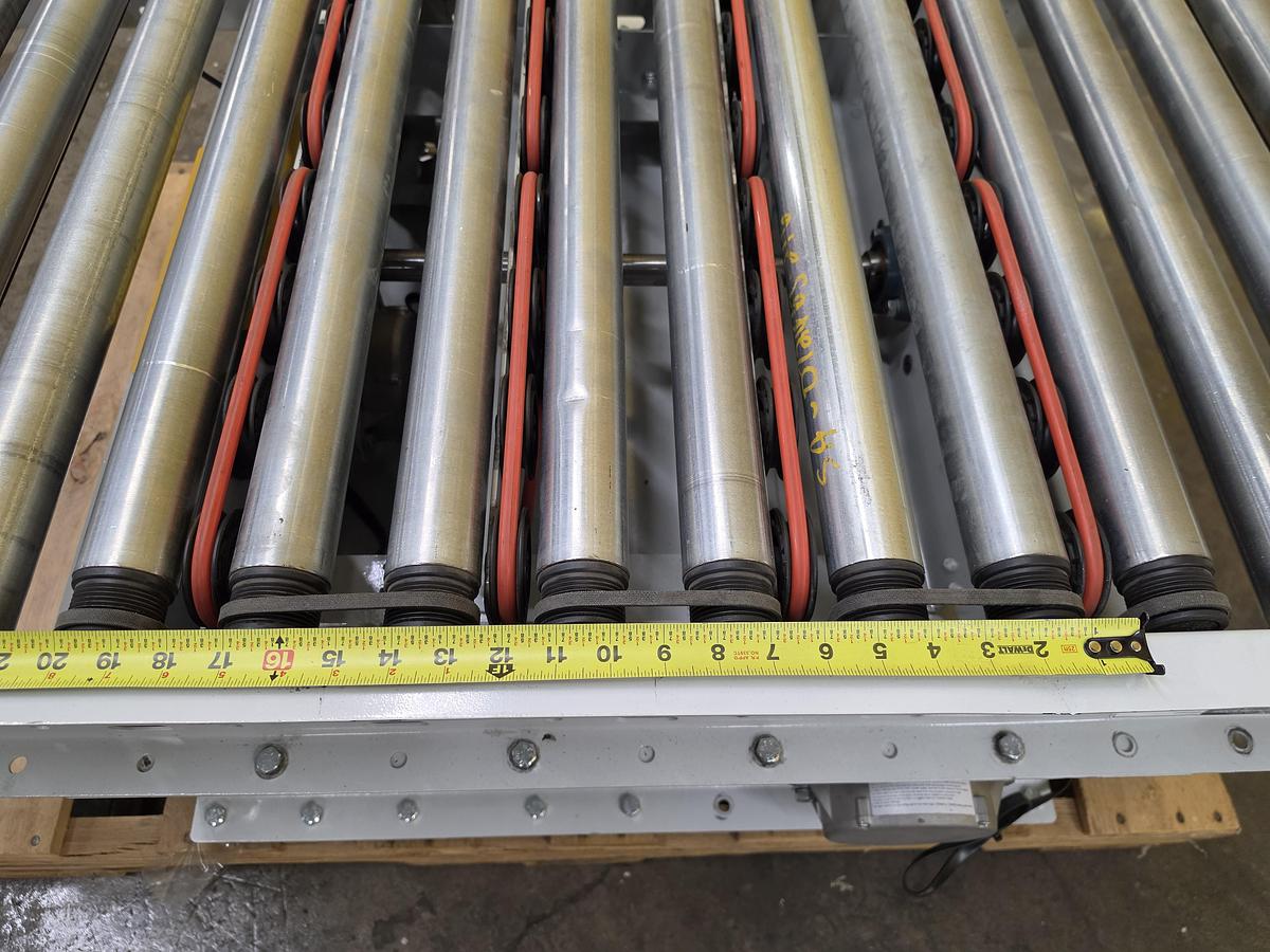 Used Hytrol 190E24EZ 24 volt 90 Degree Pop Up Divert Transfer Conveyor (#695)