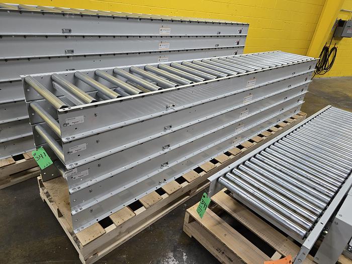 Used 2022 Intelligrated 24.5" x 154'10" Roller Bed Belt Conveyor (#341)