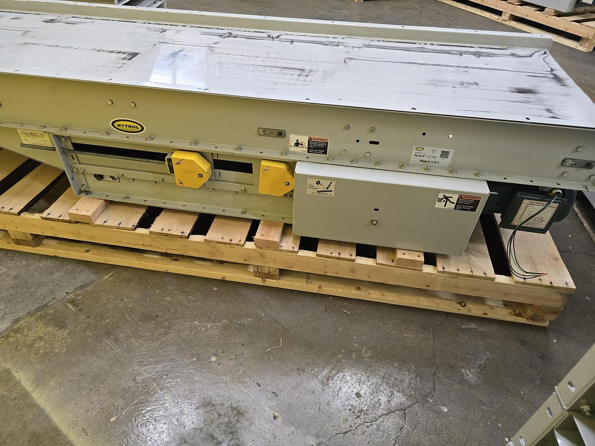 Used Hytrol TH Trash Line Belt Conveyor 34" x 114'3" (#556)