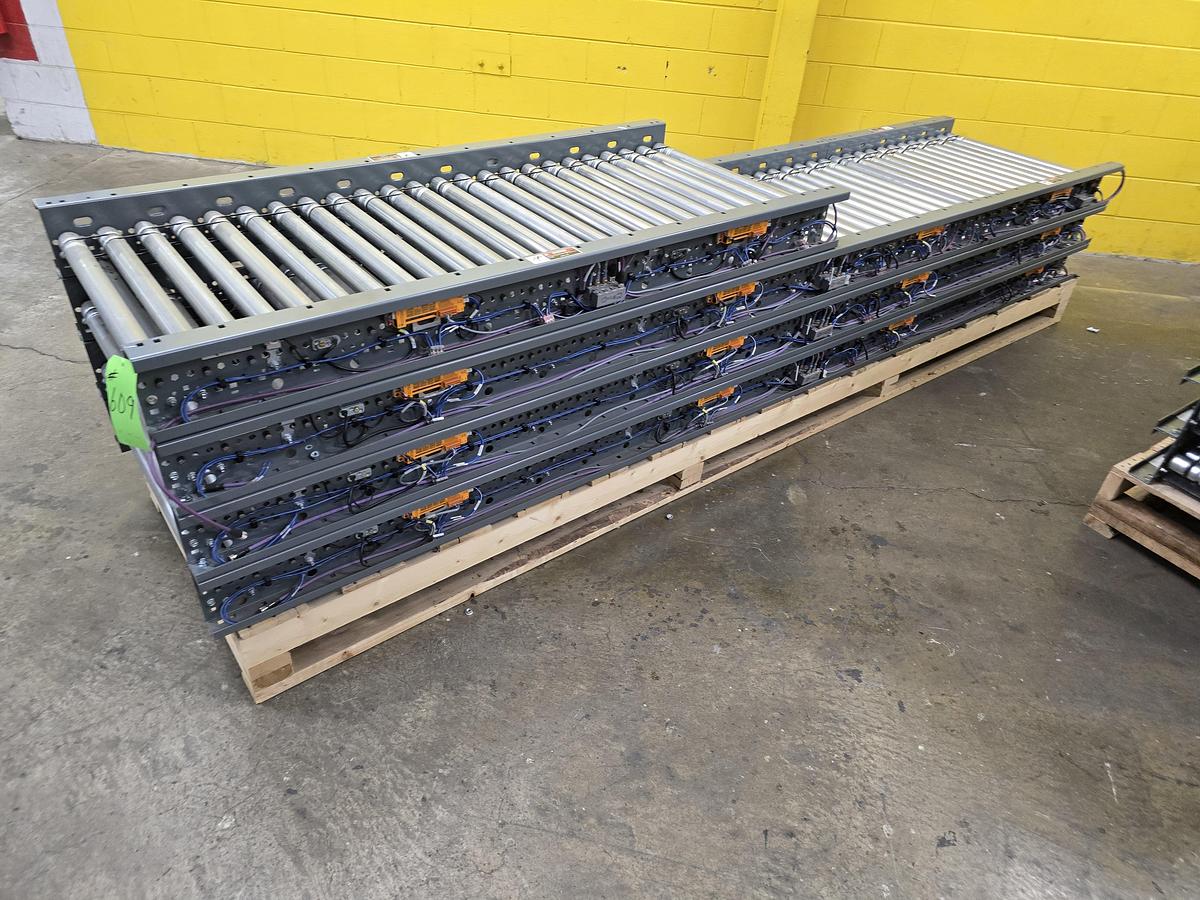 Used Intelligrated 28" x 42' MDR Zero Pressure Accumulation Conveyor (#609)