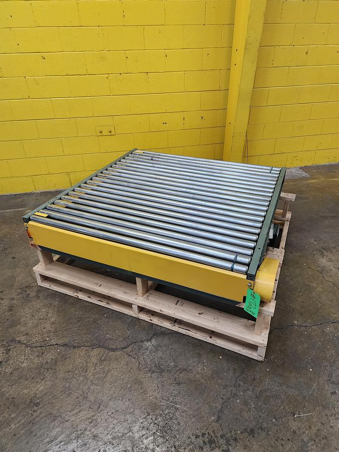 Used Hytrol 60" x 5' Live Roller V-Belt Conveyor (#172)