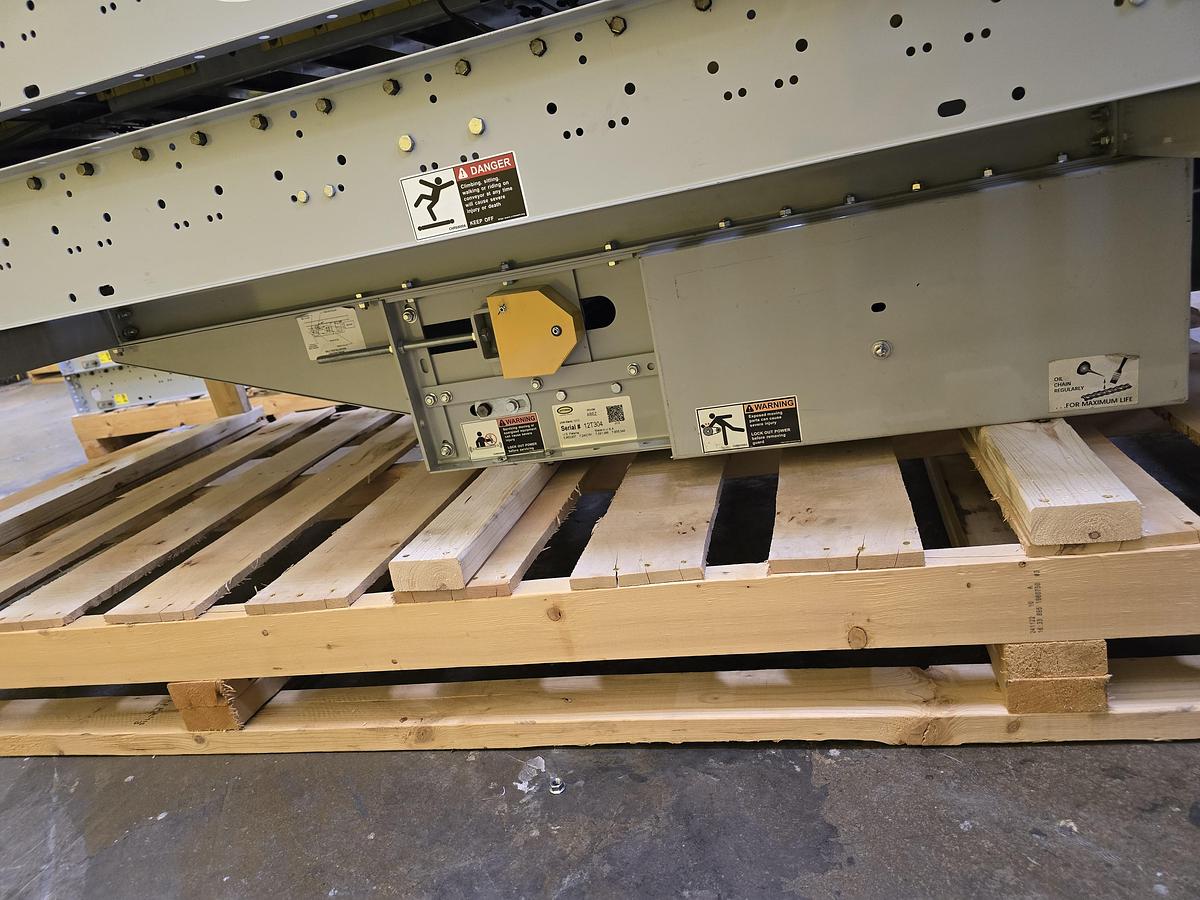 Used Hytrol ABEZ Zero Pressure Accumulation Roller Conveyor 42" x 99' (#584)