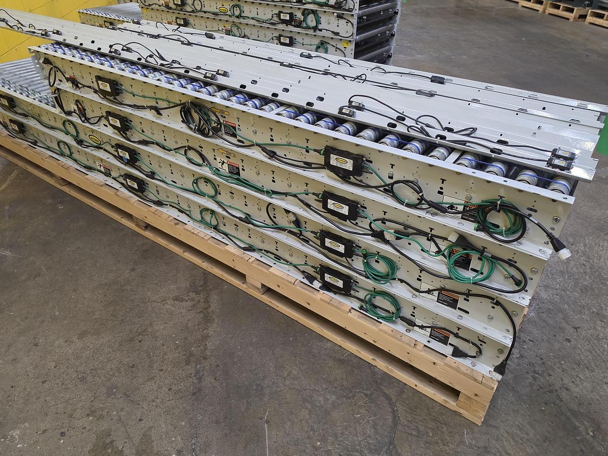 Used Hytrol 190E24EZ E24 Zero Pressure Roller Conveyor 30" x 40' (#6