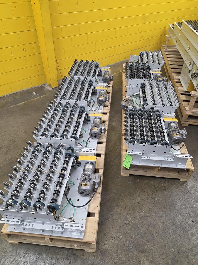 Used 2020 Hytrol PROSORT MRT 30" X 100' Narrow Belt Sortation Conveyor with 8 Diverts & Spurs (#661)