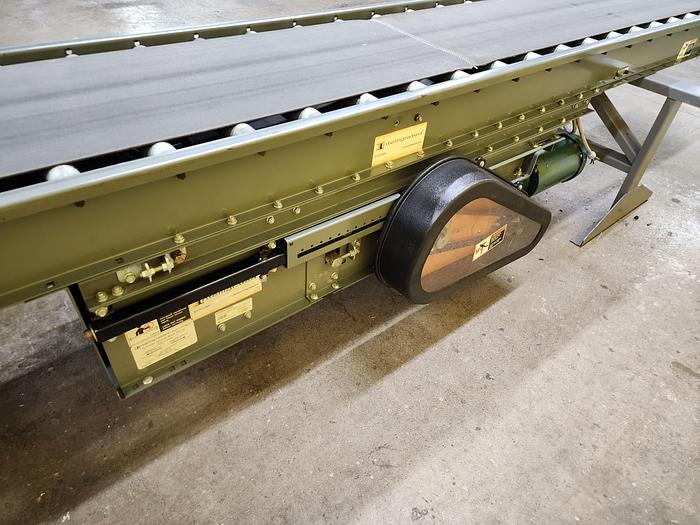 Used Intelligrated Roller Bed Belt Conveyor 24.5" x 21' (#120-123)
