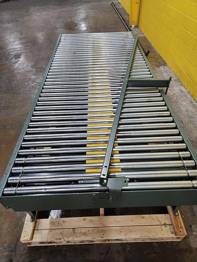 Used Hytrol ABLR Roller Bed Conveyor Merge Table (#220)